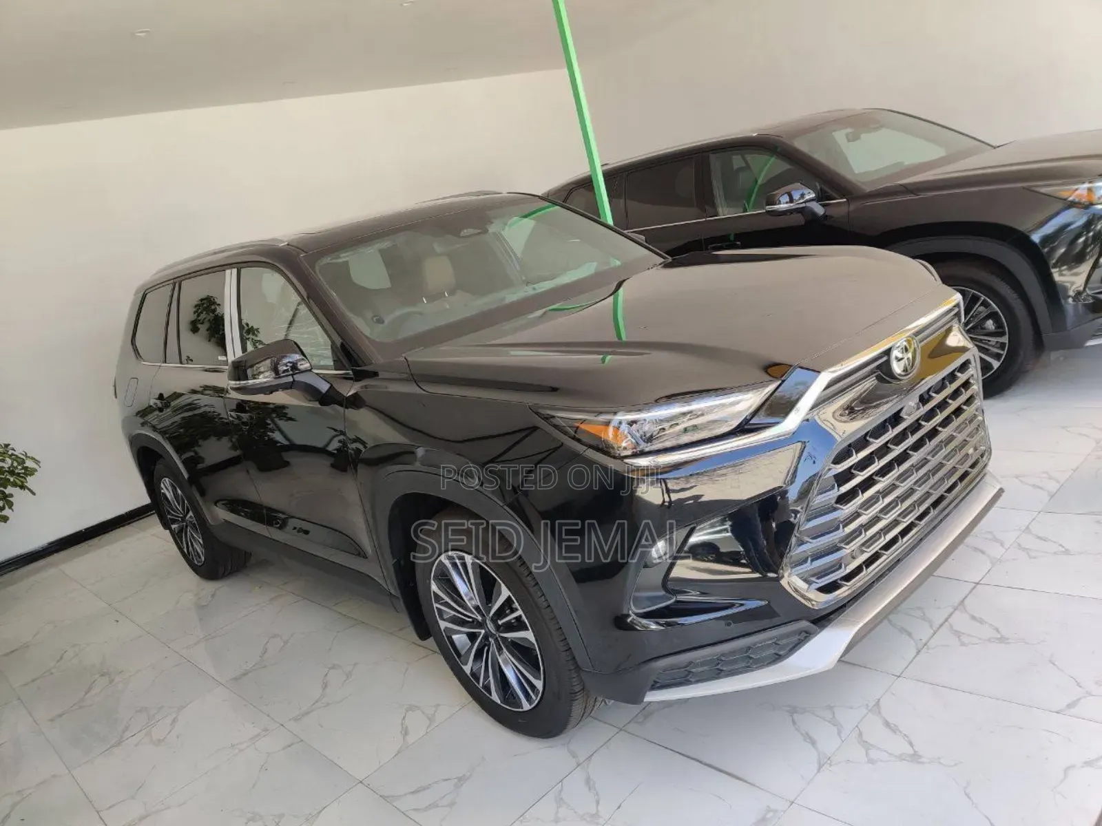 New Toyota Grand Highlander Hybrid 2024 Matt Black
