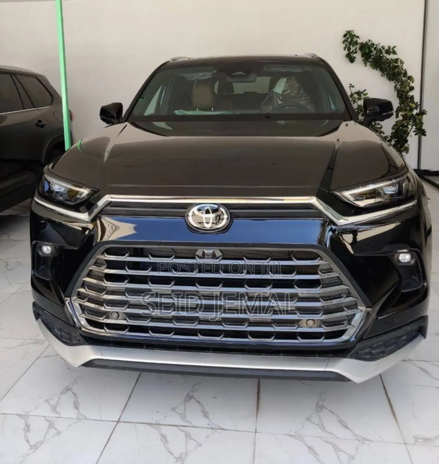 New Toyota Grand Highlander Hybrid 2024 Matt Black