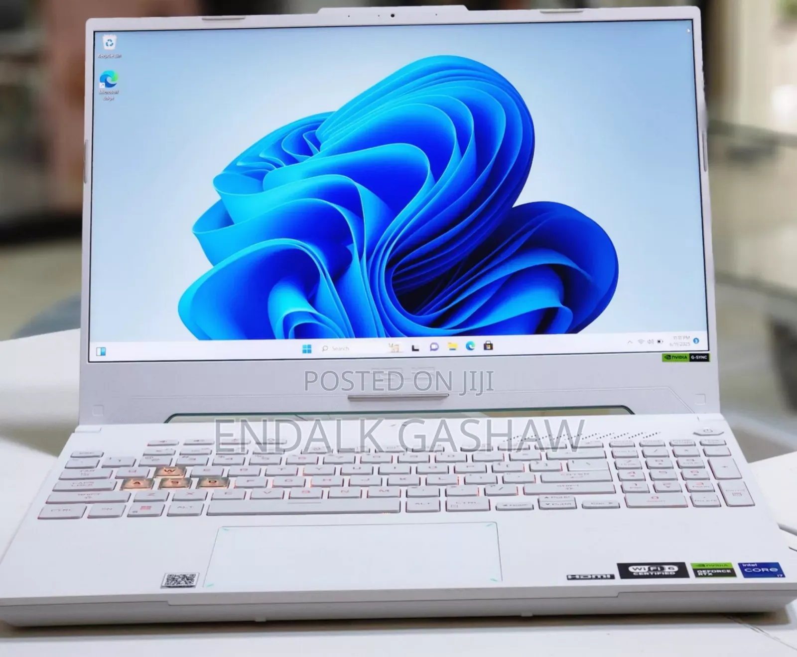 New Laptop Asus TUF Gaming A15 16GB Intel Core I7 SSD 512GB