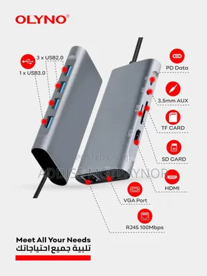 8-in-1 Usb-C Hub – Expand Your Connectivity