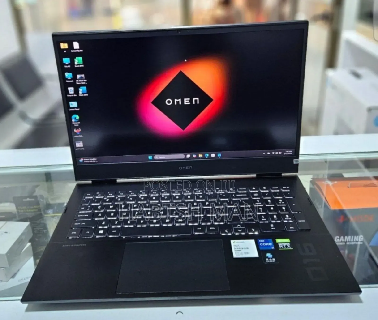 New Laptop HP Omen 16 16GB Intel Core I7 SSD 512GB