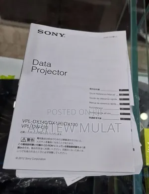 Brand New Sony Projector Model Name Vpl-dx100 Hardware I