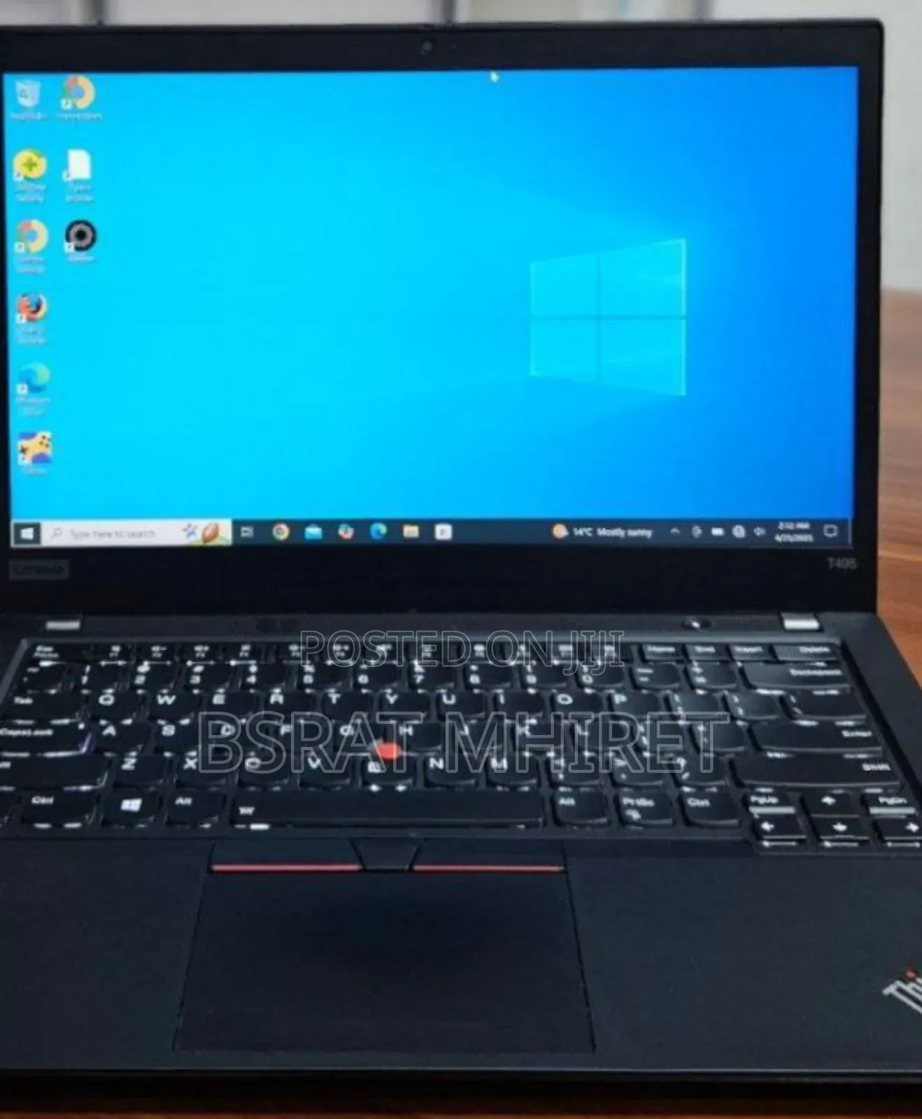 New Laptop Lenovo ThinkPad T14 8GB AMD Ryzen 5 SSD 256GB