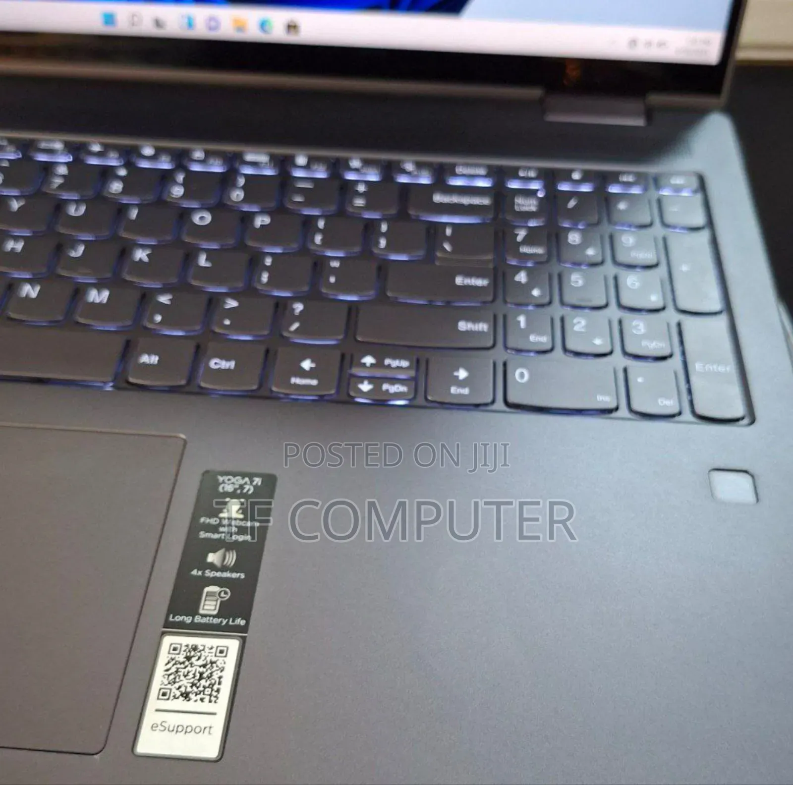 New Laptop Lenovo Yoga 7i 16GB Intel Core I7 SSD 1T