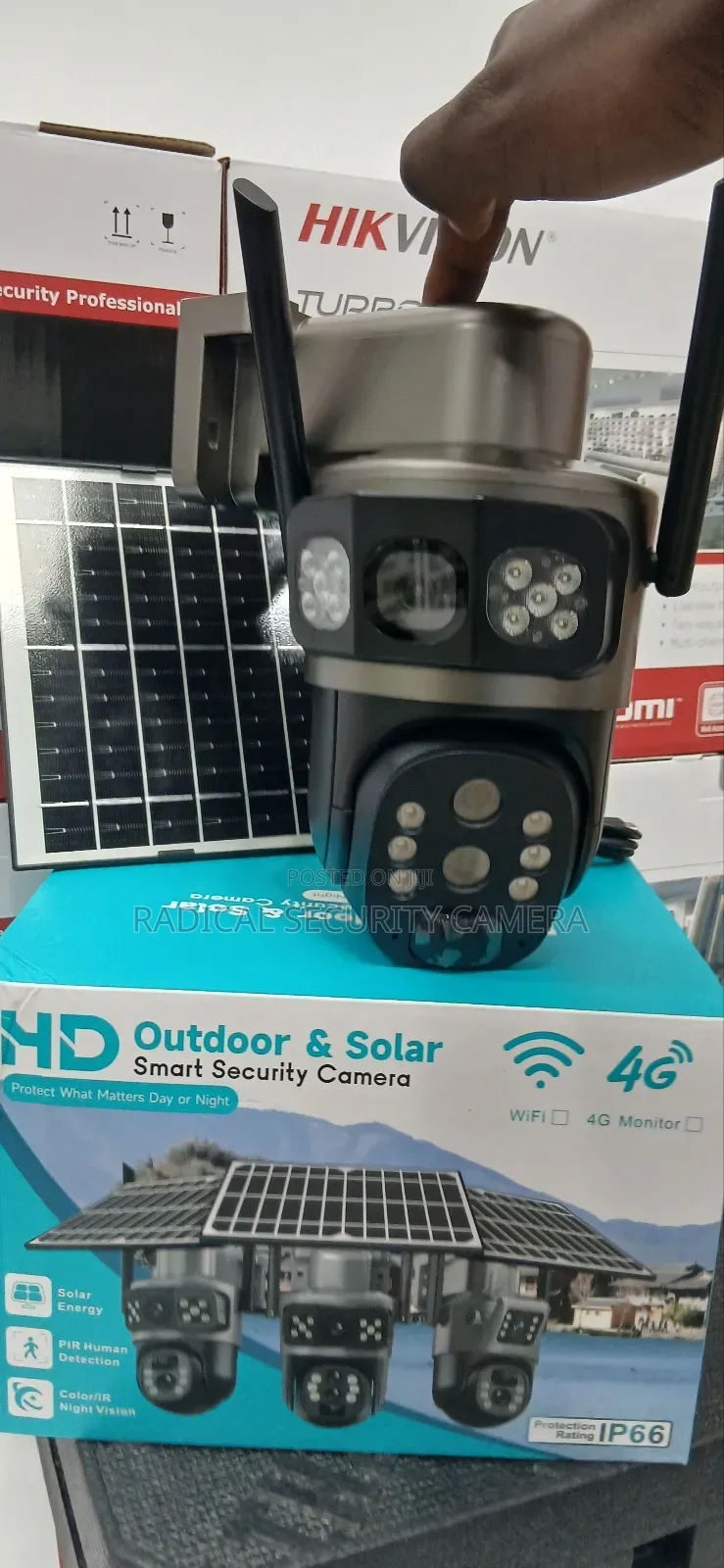 Hd Smart 4g Dual Lens Solar Camera