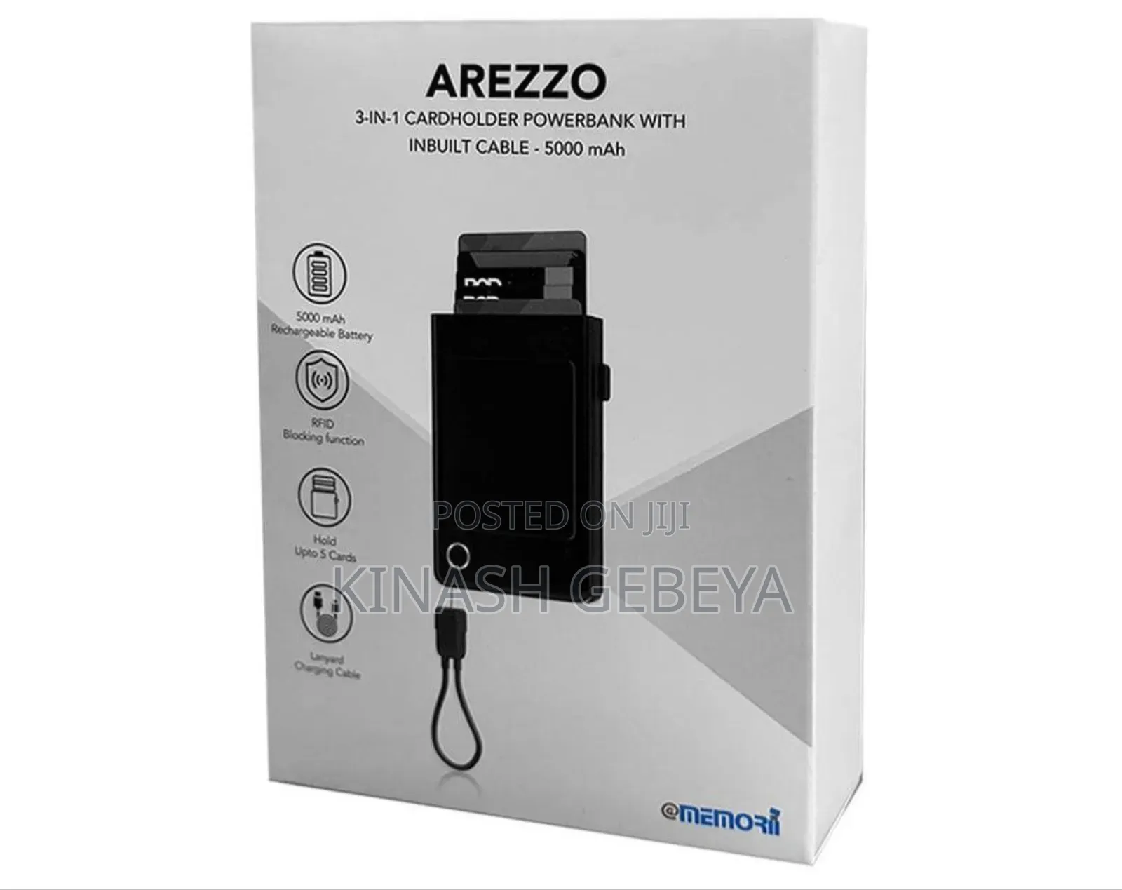 3in1 Smart Card Holder Power Bank