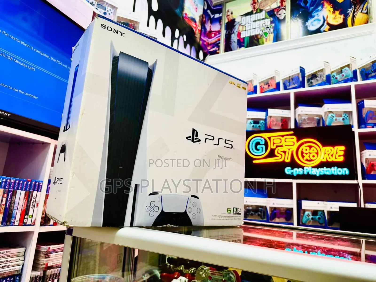 Playstation 5 Fat Ps 5 አዲስ ያልተከፍተ