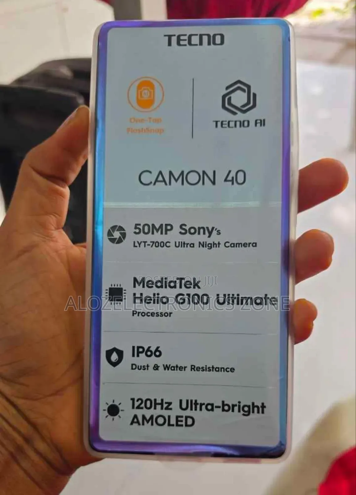 New Tecno Camon 40 256 GB