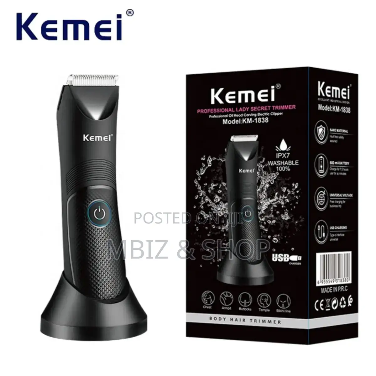 Kemi Rechargeable Lady Trimmer