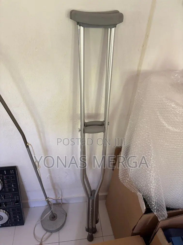 Axillary Crutches Transfer Weight From the Leg to Upper Body