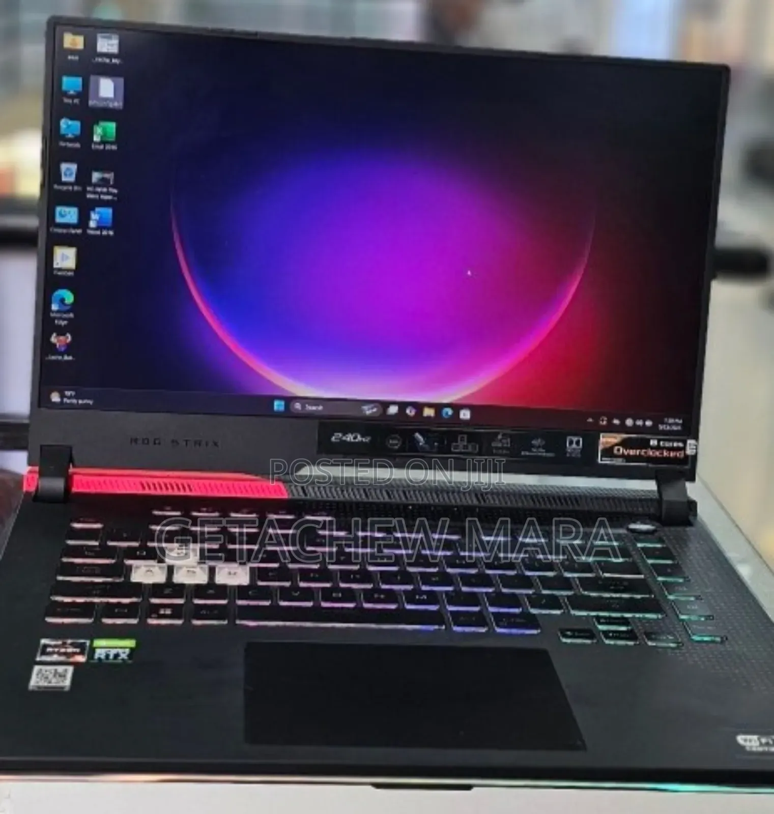 New Laptop Asus ROG Strix G15 16GB Intel Core I7 SSD 1T