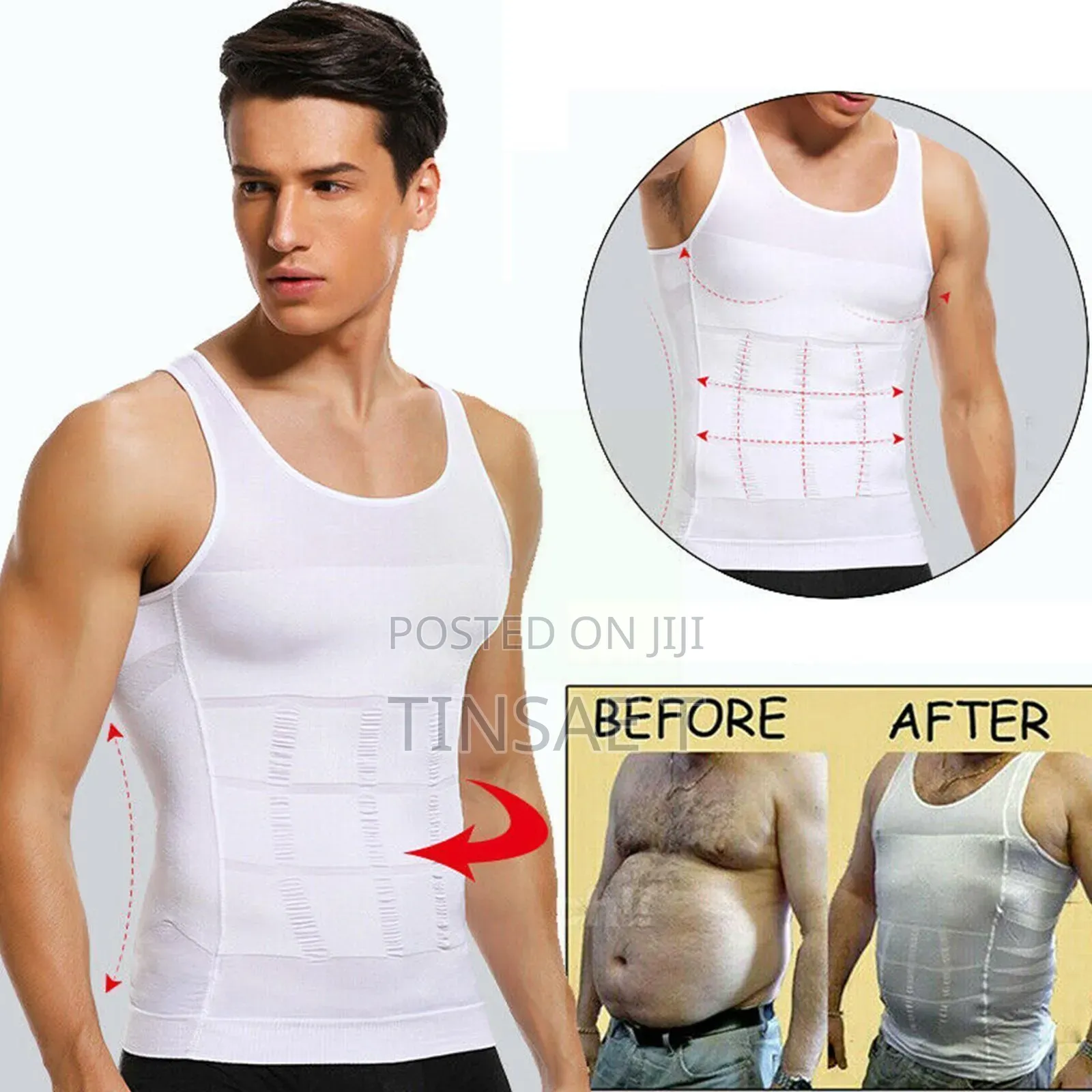 Mens Body Shaper/የሰውነት ቅርፅ ማስተካከያ