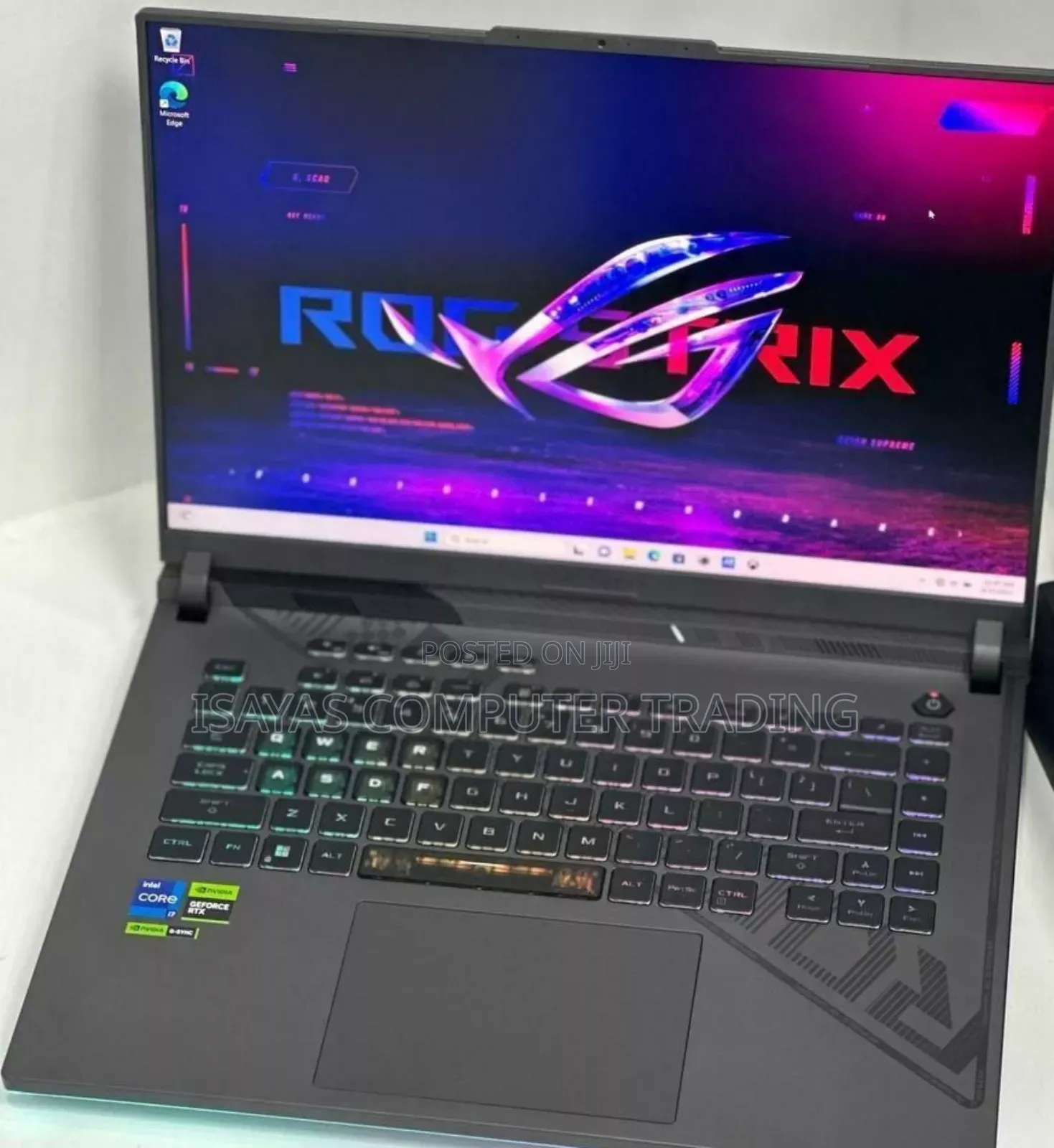 New Laptop Asus ROG Strix G15 16GB Intel Core I7 SSD 1T