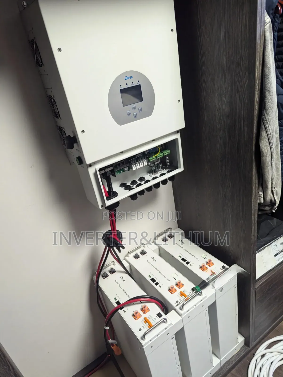 Hybrid Solar Generator (Inverter Lithium Ion Battery )