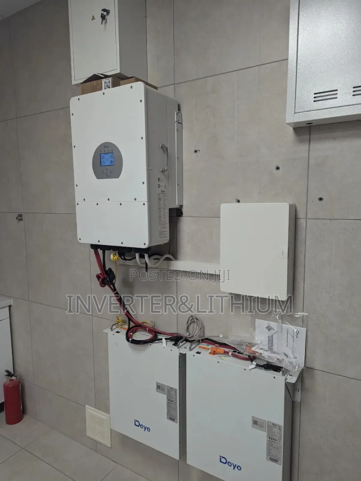 Hybrid Solar Generator (Inverter Lithium Ion Battery )