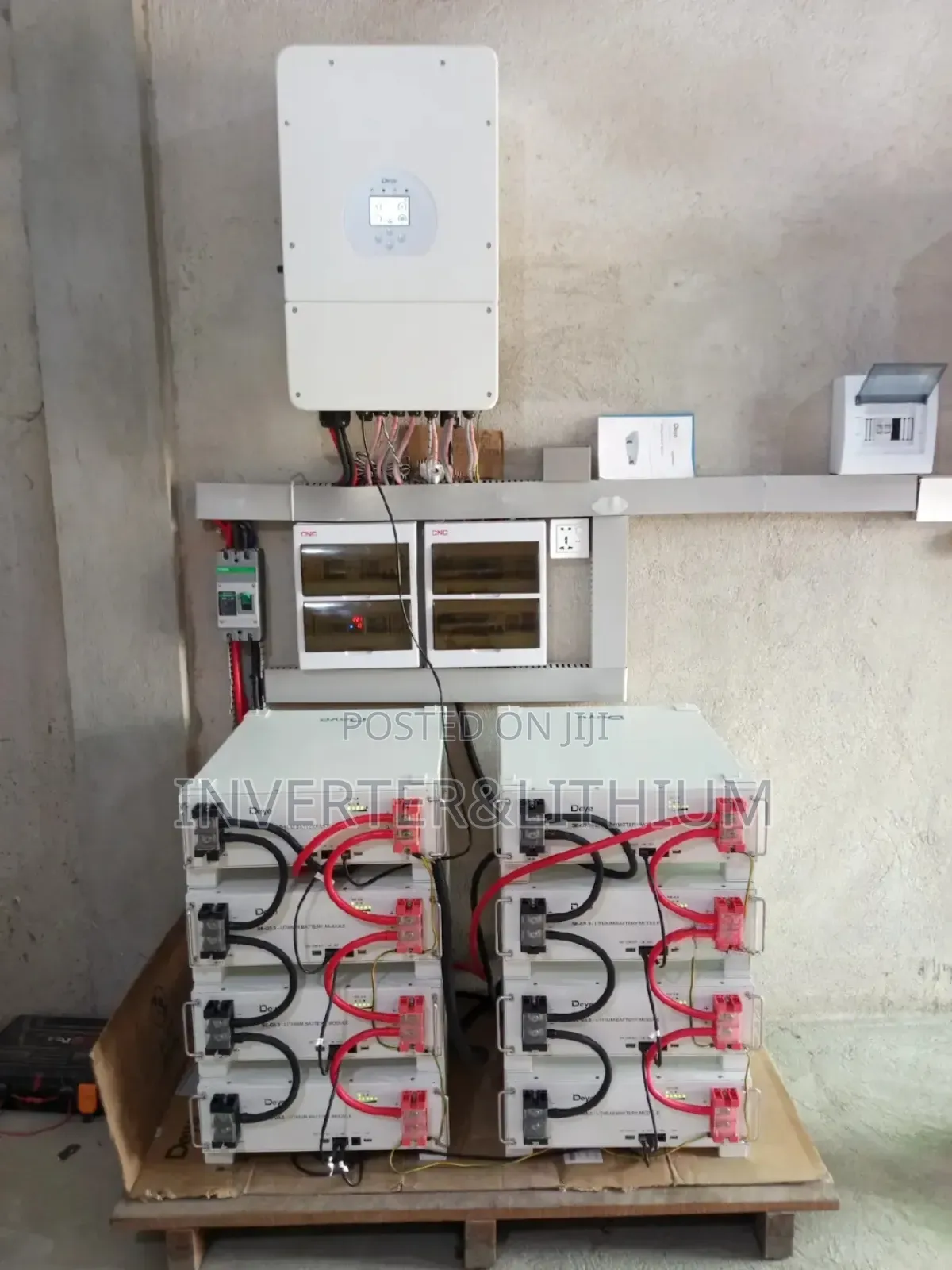 Hybrid Solar Generator (Inverter Lithium Ion Battery )