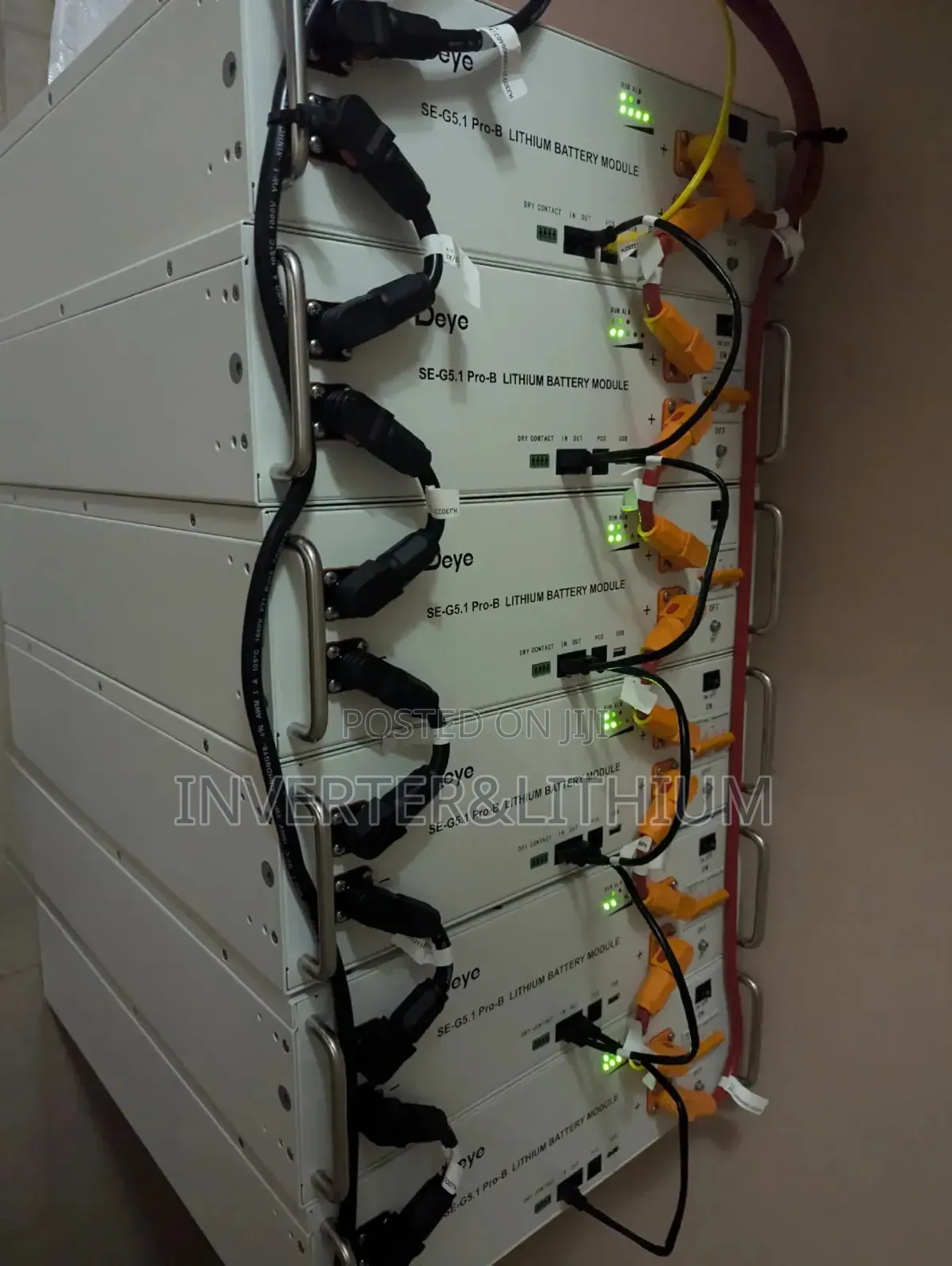 Hybrid Solar Generator (Inverter Lithium Ion Battery )