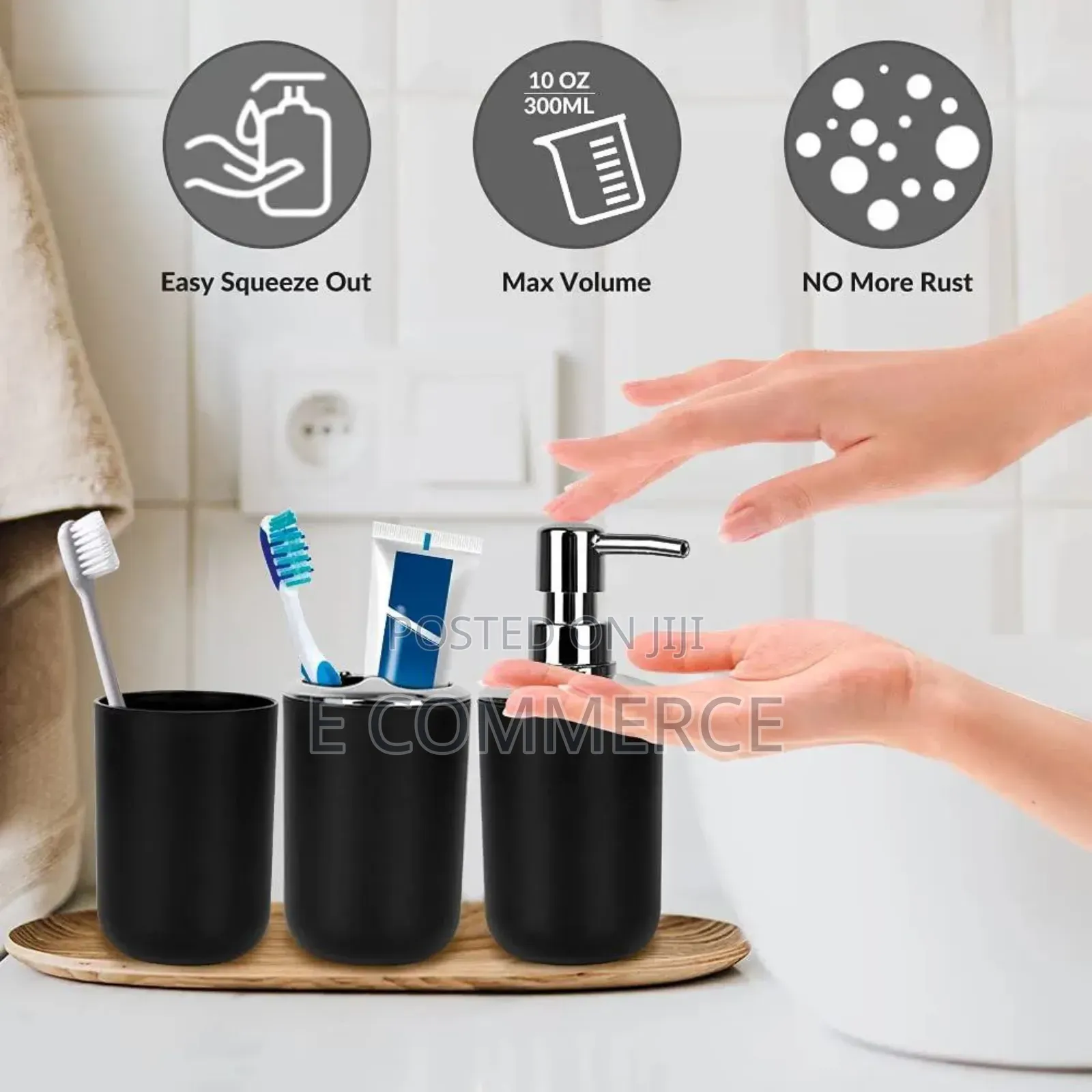 6 PCS Bathroom Set