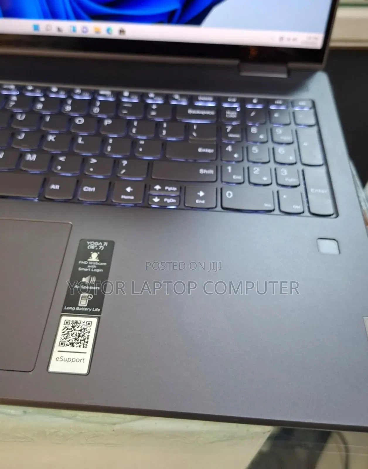 New Laptop Lenovo Yoga 7i 16GB Intel Core I7 SSD 1T