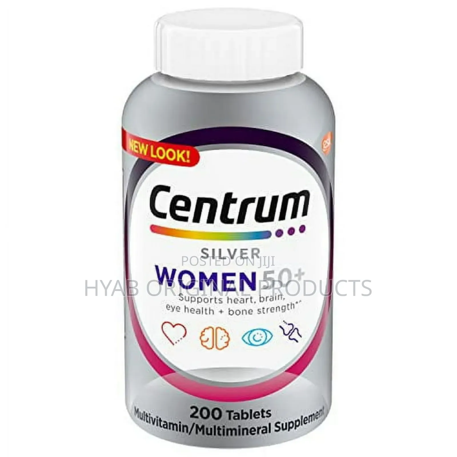 Centrum Women's 50+ ,Multivitamin/Mineral 200
