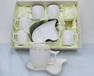 Photo - 12pcs Coffee Set With Heart Saucer Shaped