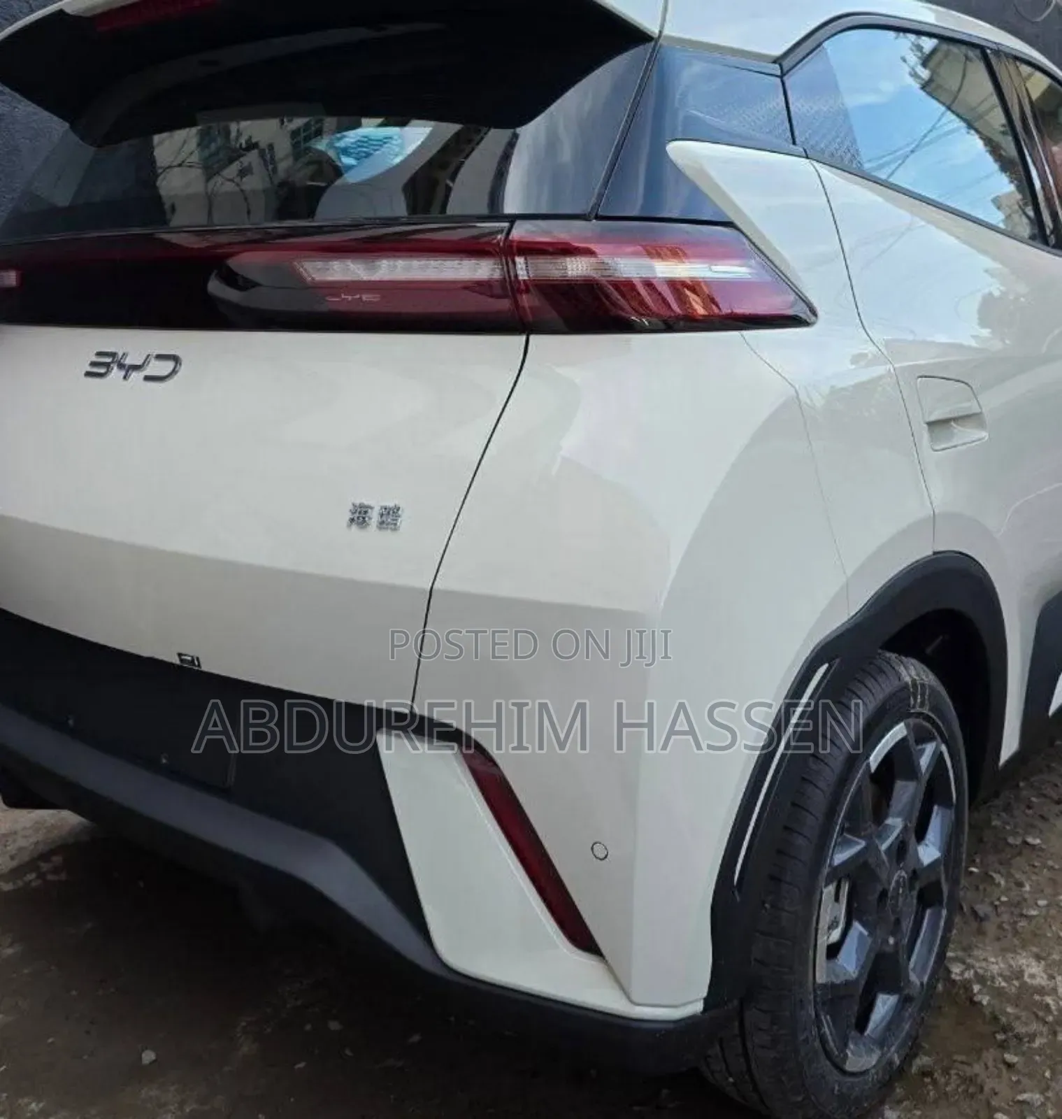 New BYD Seagull 2025 Ivory