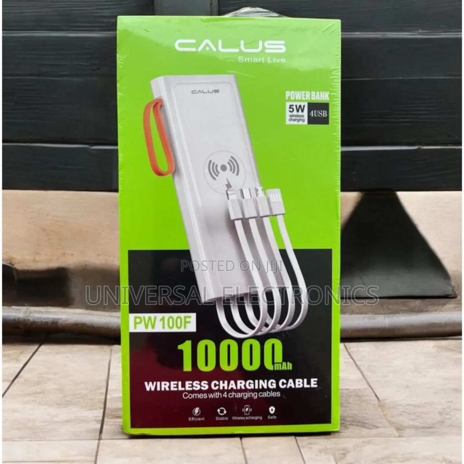 Premium 10,000mah Calus Charger – Fast, Wireless + Wired