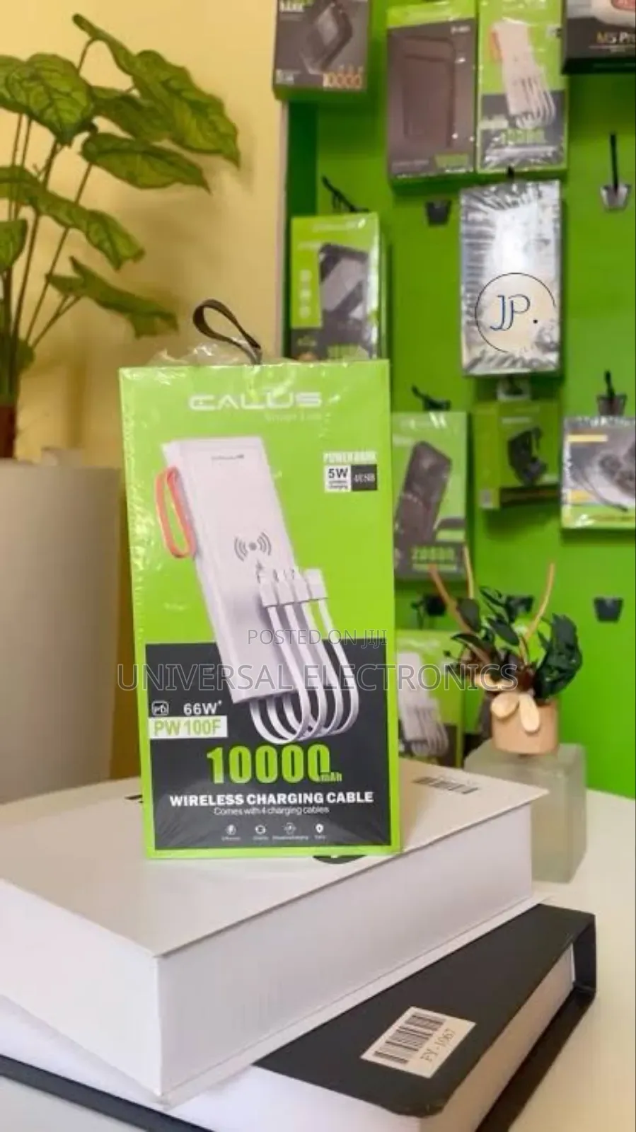 ኦርጂናል Calus Fast Charging Powerbank –Portable Cable-Free