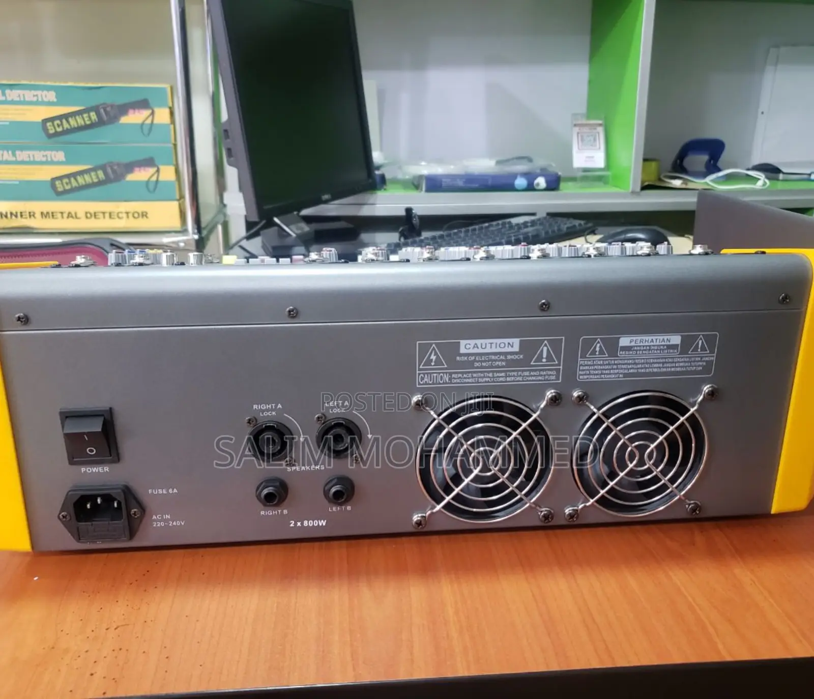 Yamaha 8 Channel Mixer