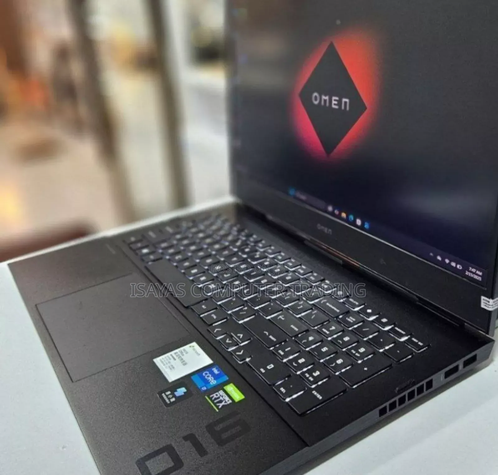 New Laptop HP Omen 16 16GB Intel Core I7 SSD 512GB