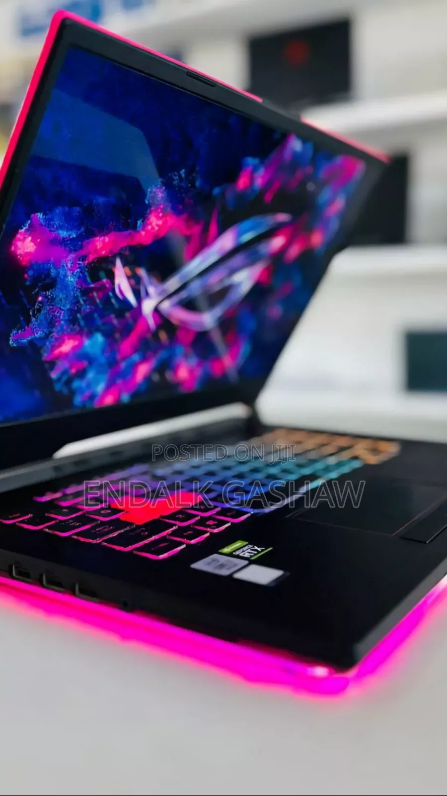 New Laptop Asus ROG Strix G15 16GB Intel Core I7 SSD 1T