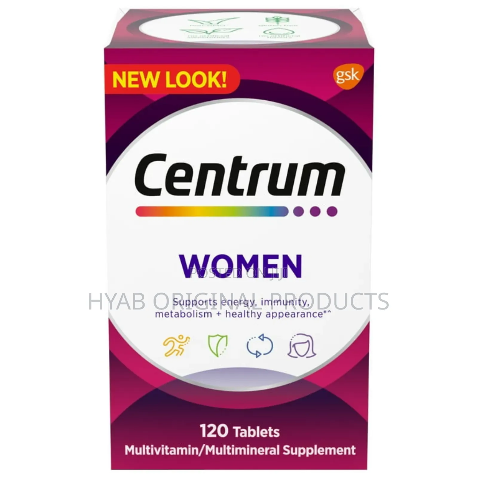 Centrum Womens Multivitamin Supplement 120 Tablet
