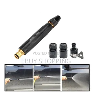 Photo - **Heavy-Duty Copper Nozzle Spray Gun – High Water Pressure**