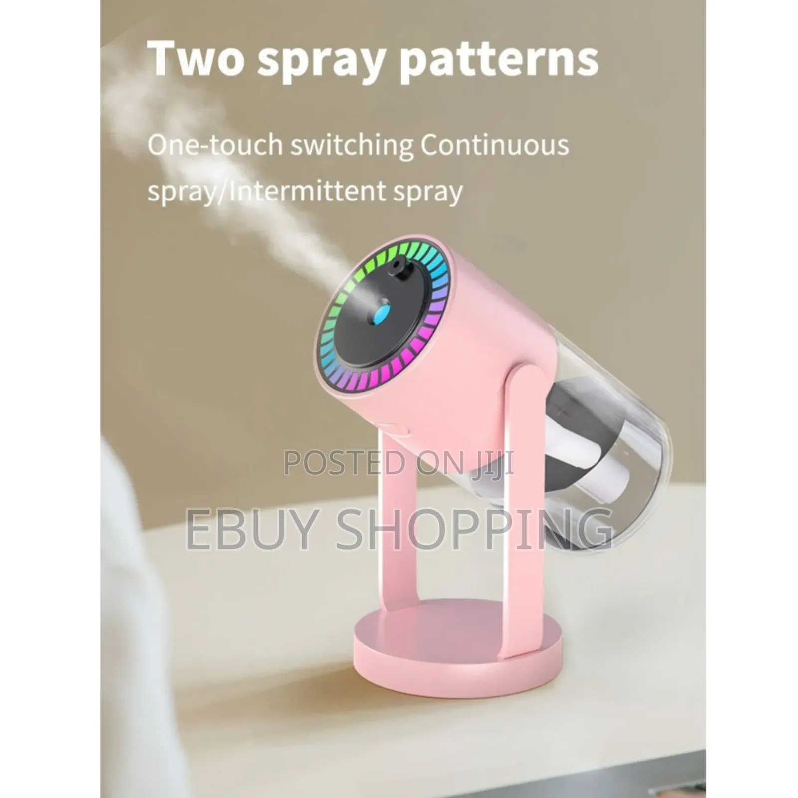 **Aromatherapy Humidifier With Starry Night Projection**