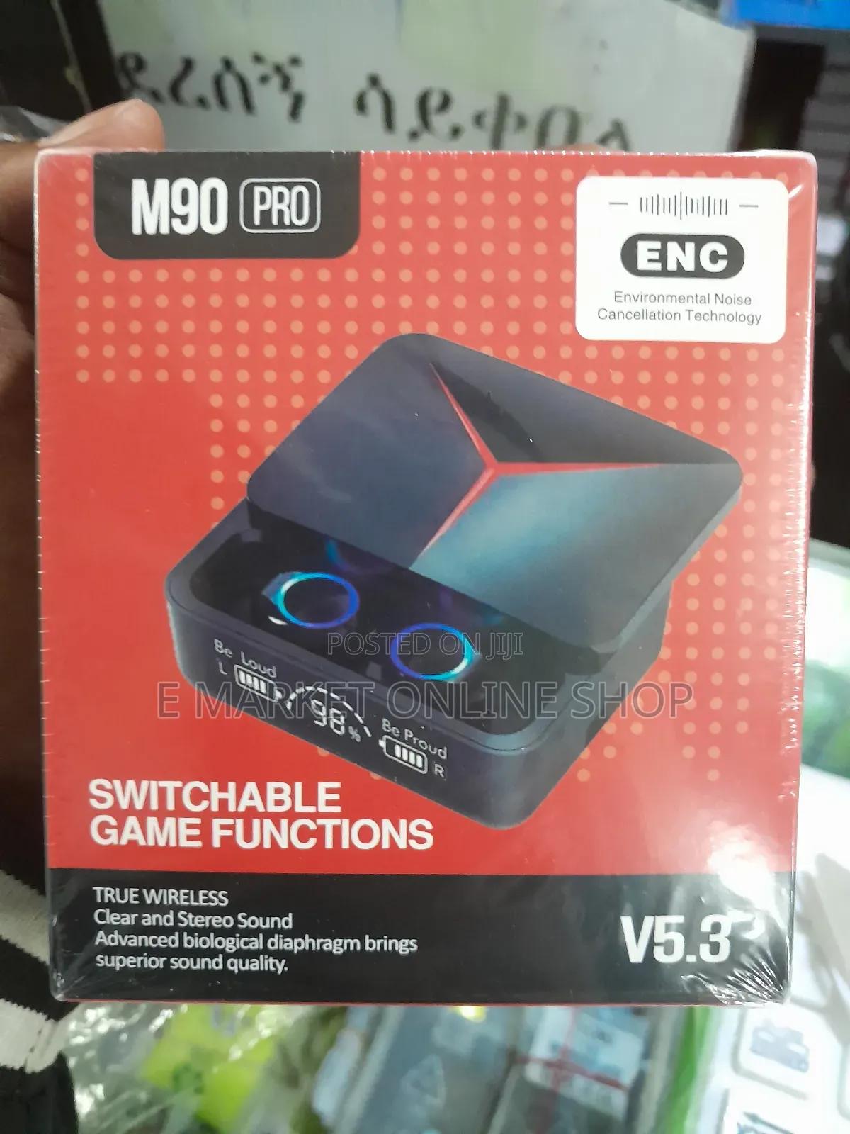 M90 Pro Bluetooth Earbuds Noise Isolation for Pure Listening