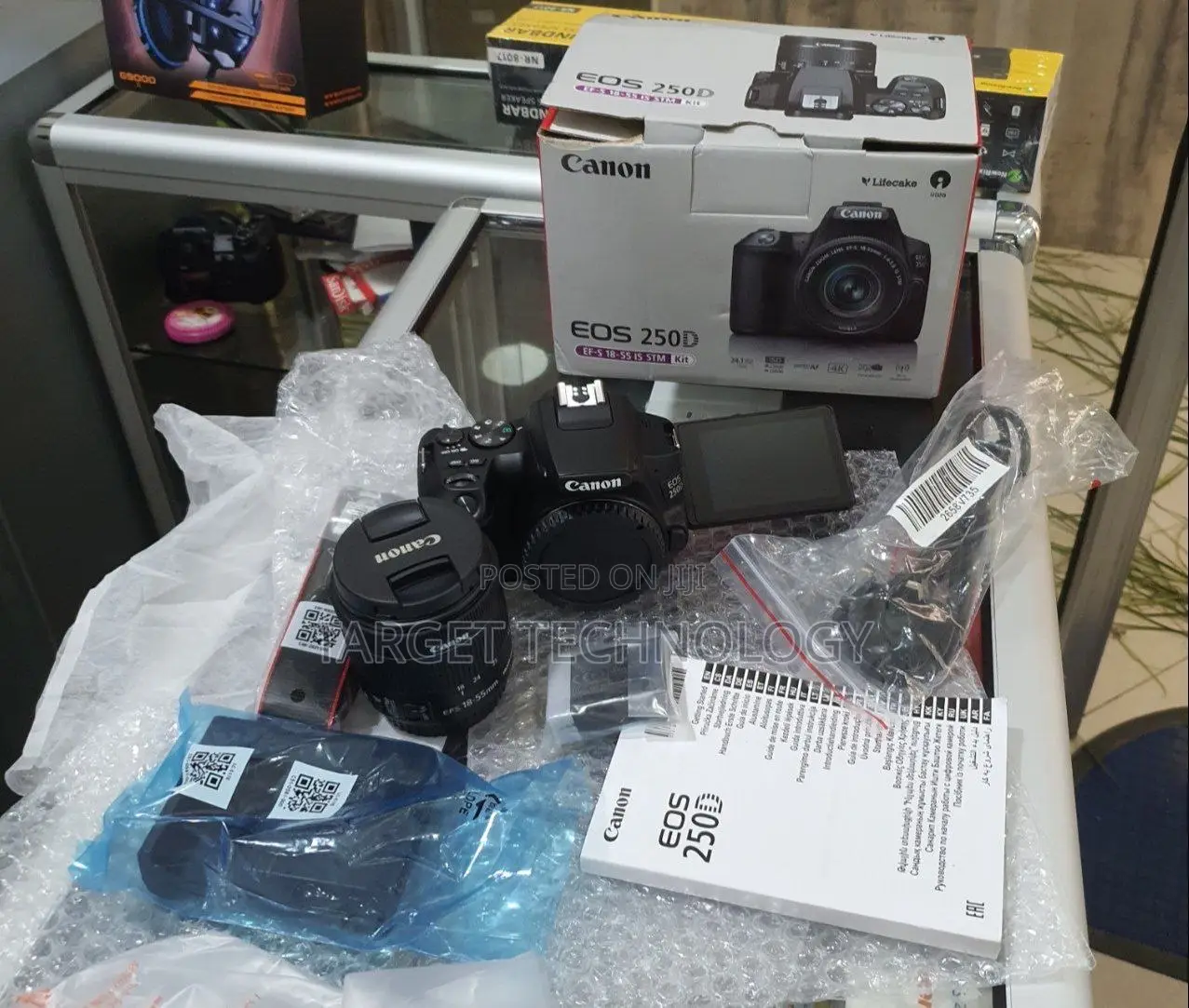 New Canon 250d