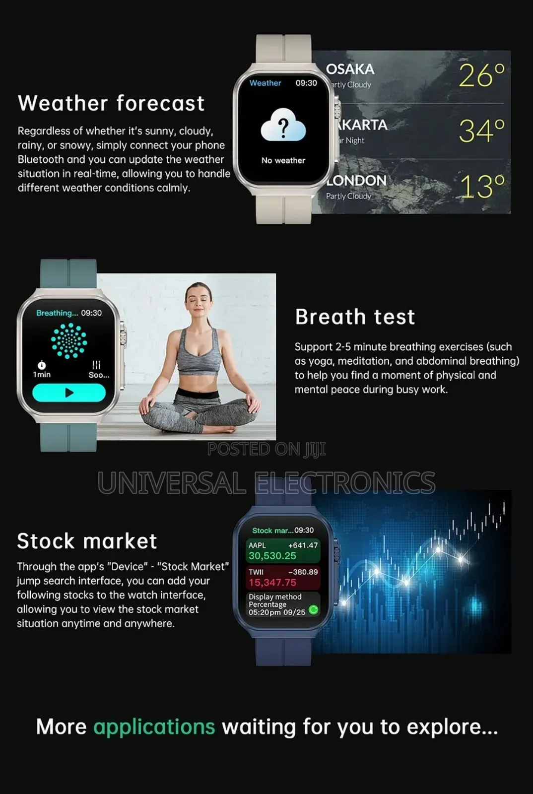 Original Super Amoled Premium 3d Curved High End Smart Watch