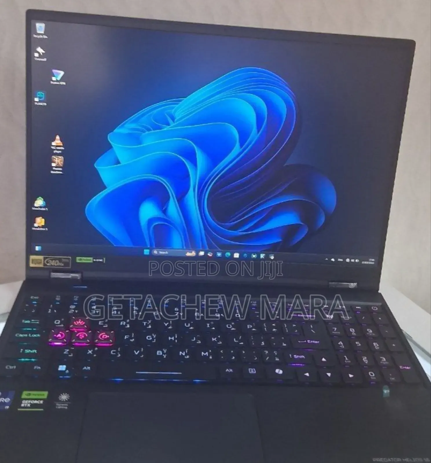 New Laptop Acer Predator Helios 300 32GB Intel Core I5 SSD 1T