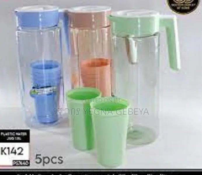 Jug With 4 Cups – Stylish Drinkware Set
