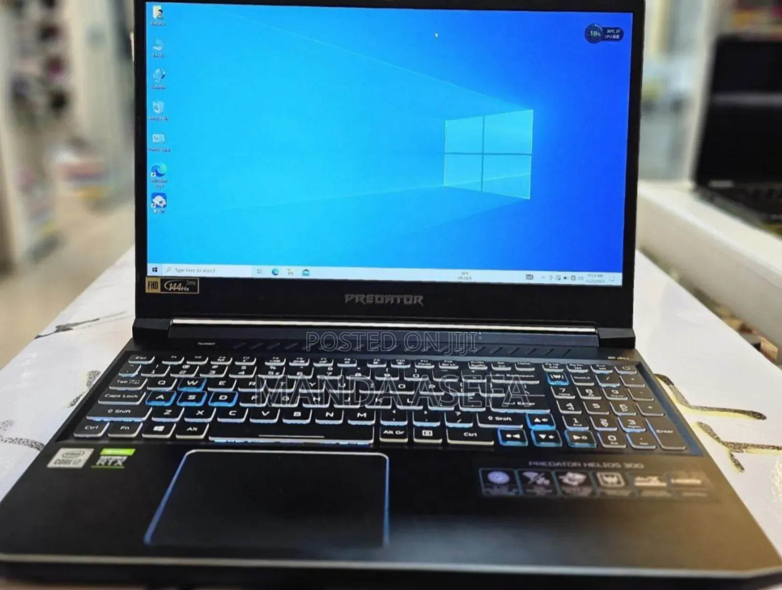 New Laptop Acer Predator Helios 300 16GB Intel Core I7 SSD 512GB