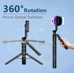 High-Reach Bluetooth Selfie Stick Tripod –Foldable Design