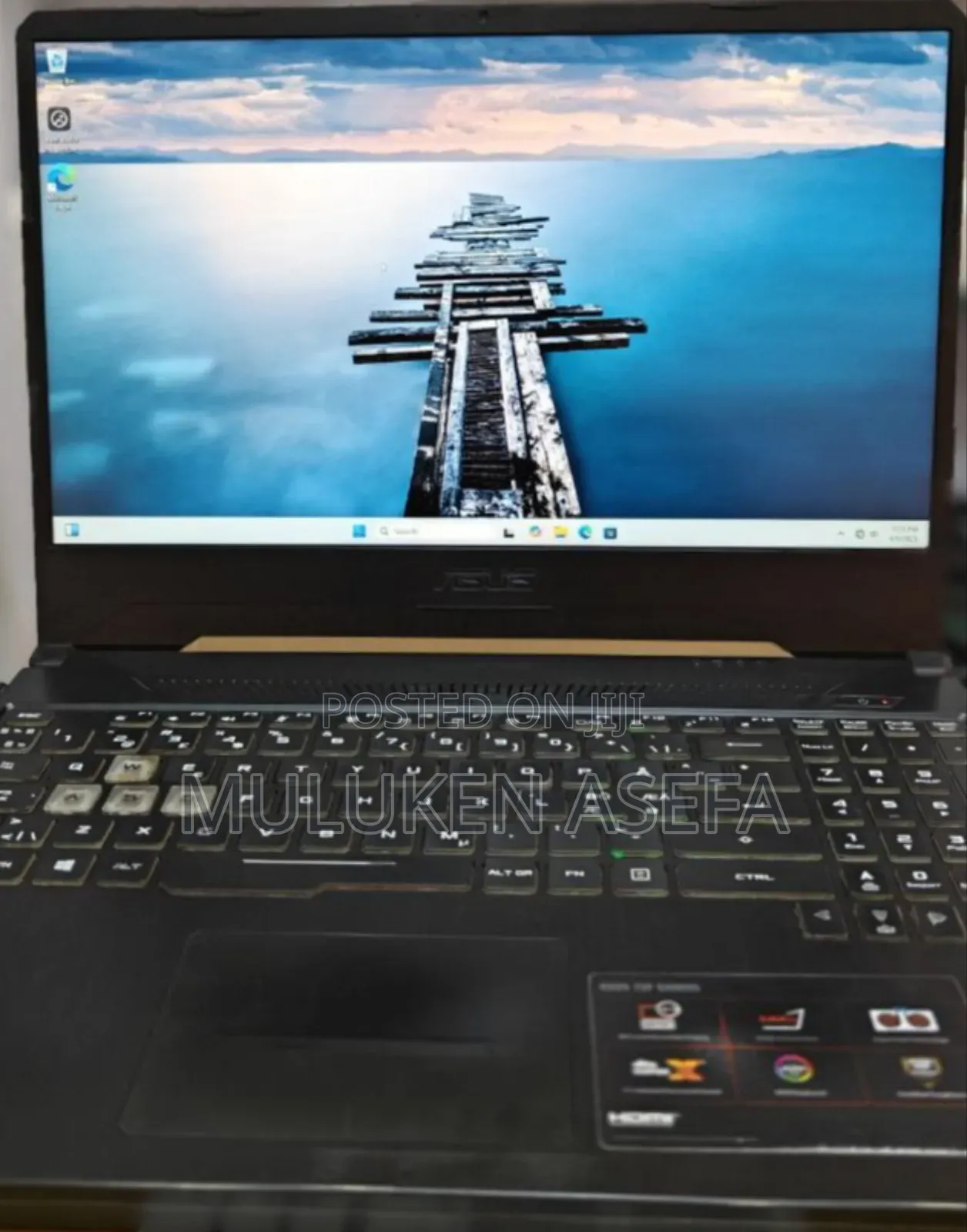 New Laptop Asus TUF Gaming A15 16GB AMD Ryzen 5 SSD 512GB