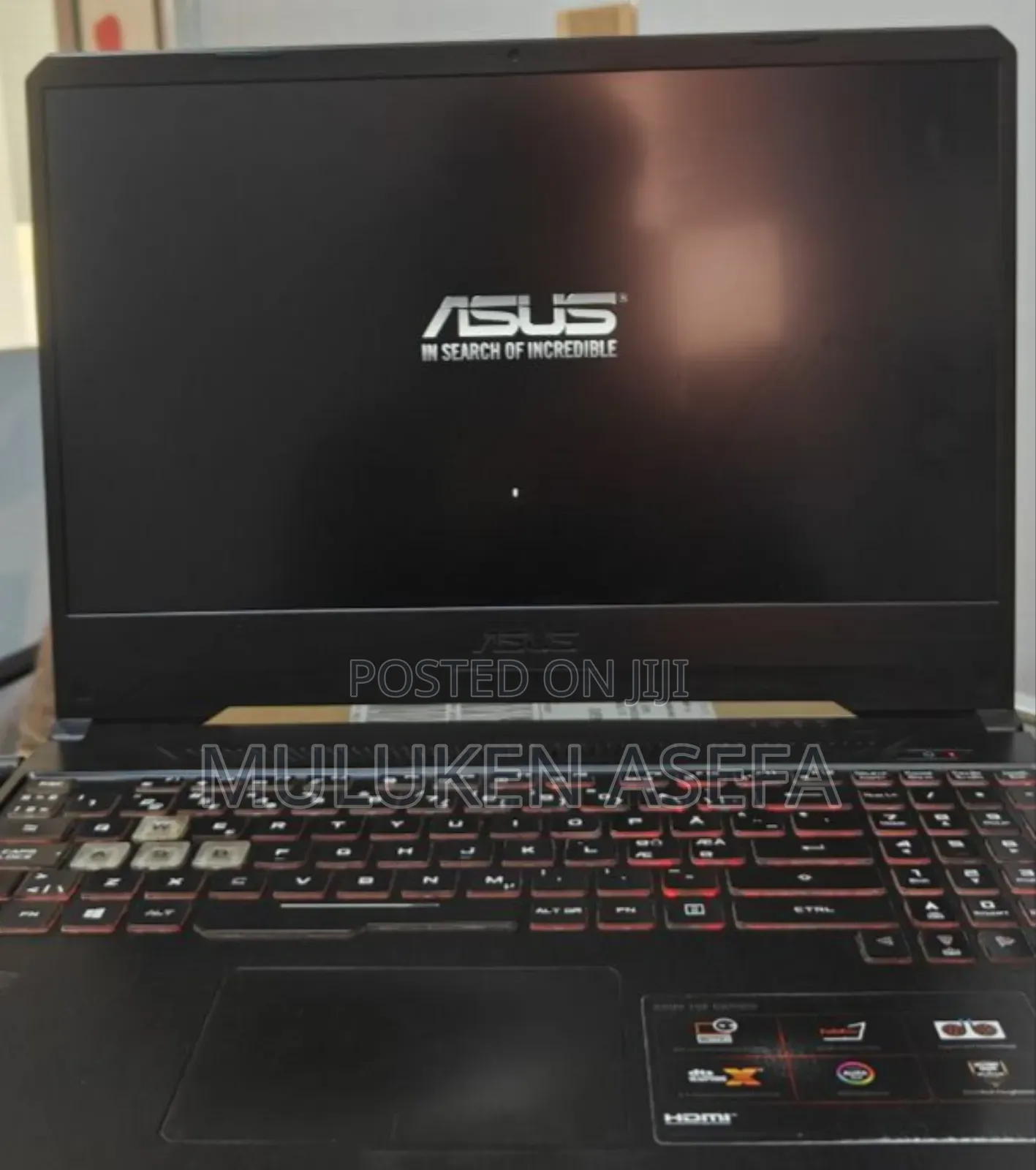 New Laptop Asus TUF Gaming A15 16GB AMD Ryzen 5 SSD 512GB