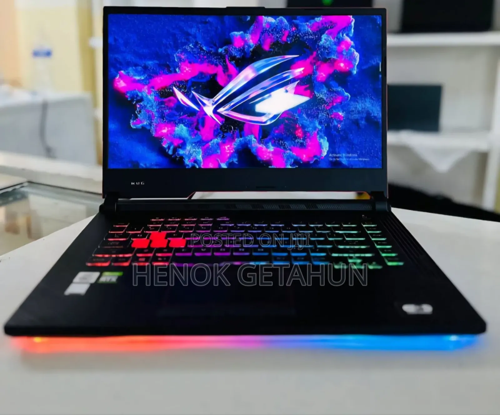 New Laptop Asus ROG Strix G15 16GB Intel Core I7 SSD 1T