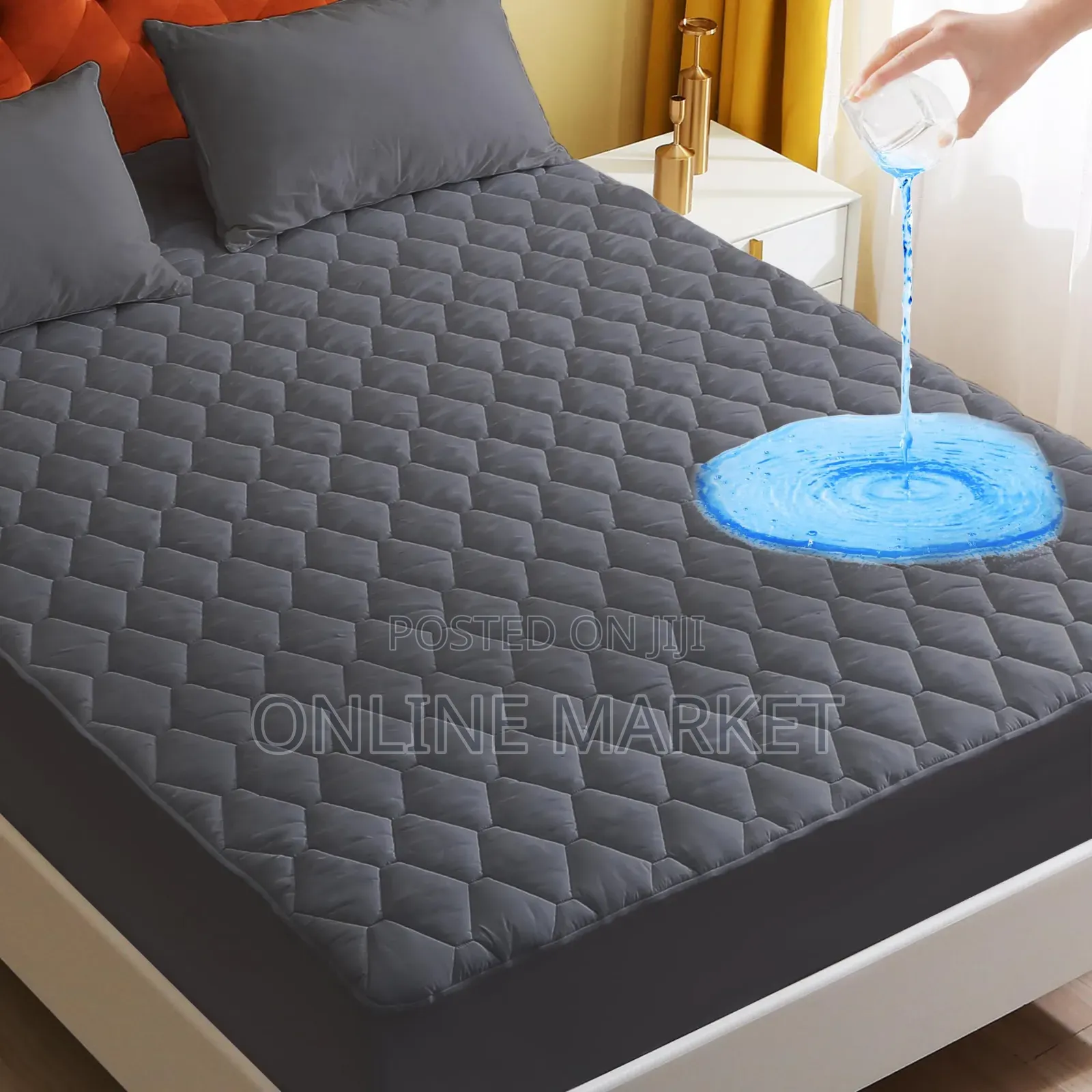 ዉሀ በጭርሽ የማያስገባ የፍራሽዎን የማገልገል ዋስትናዎ ረዘም ላለ ጊዜ እንዲቆይ ያግዛል።