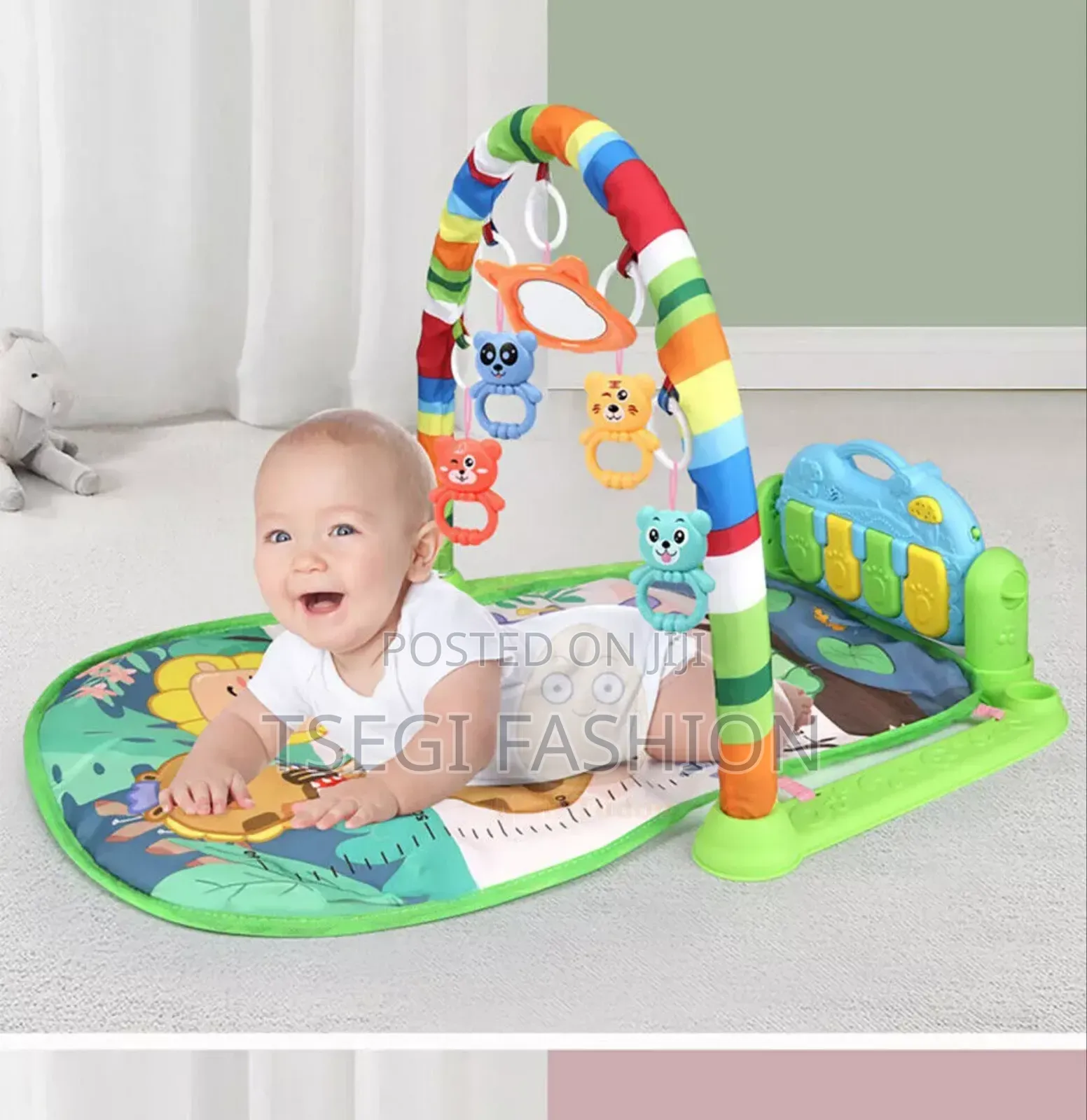 Multifunctional Baby Piano Mat/የልጆች መጫወቻ