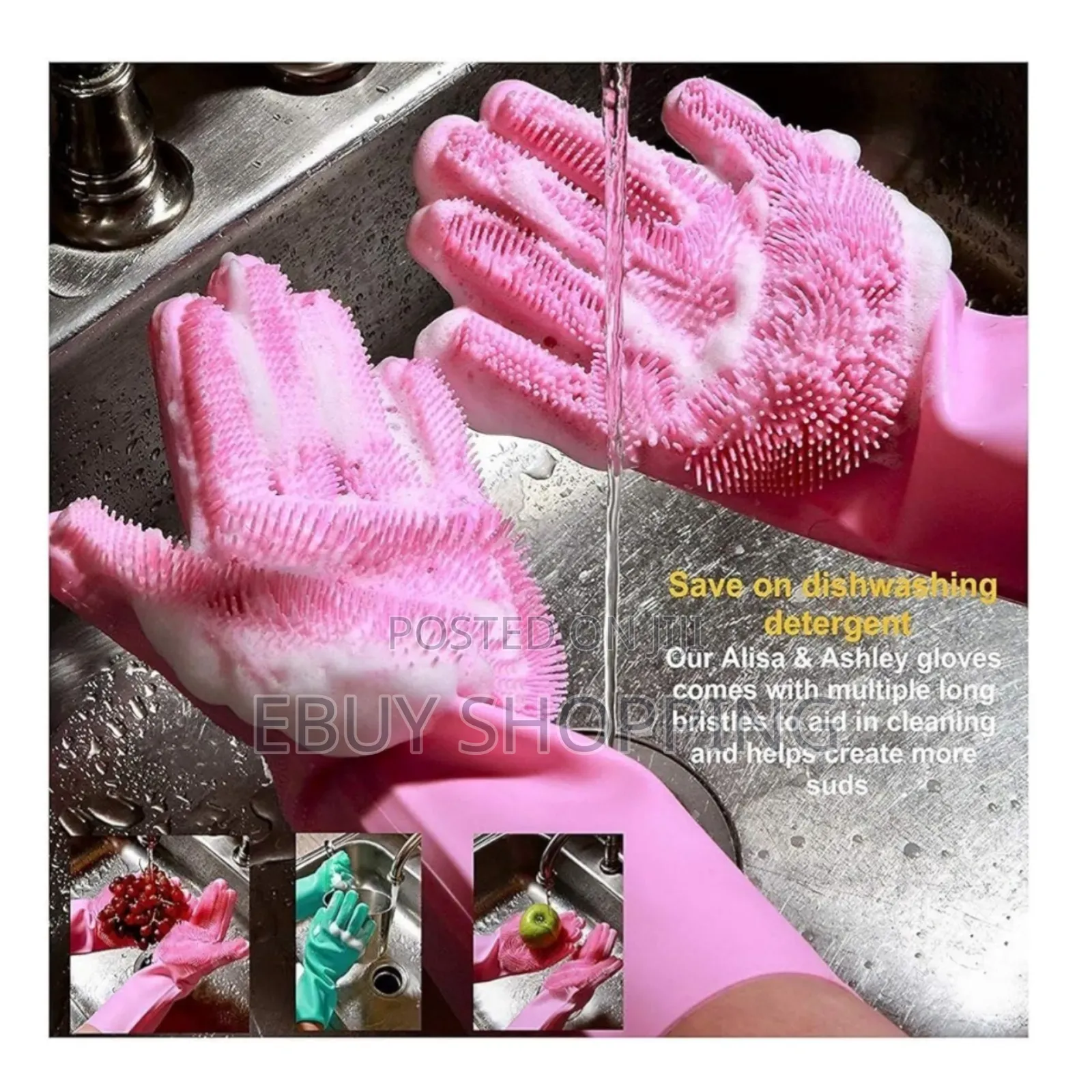 **Odor-Free Silicone Gloves – No More Stinky Hands!**