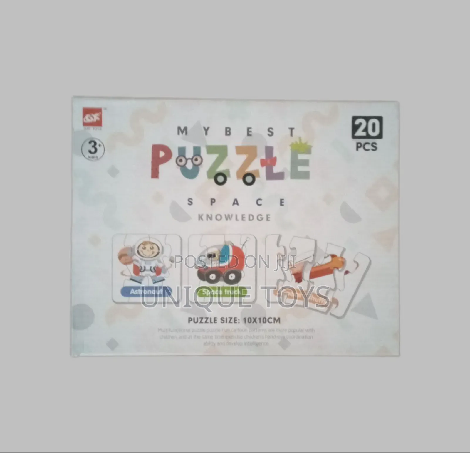 Little Story 20-in-1 Matching Puzzle: 20 Cards, 80 PCS