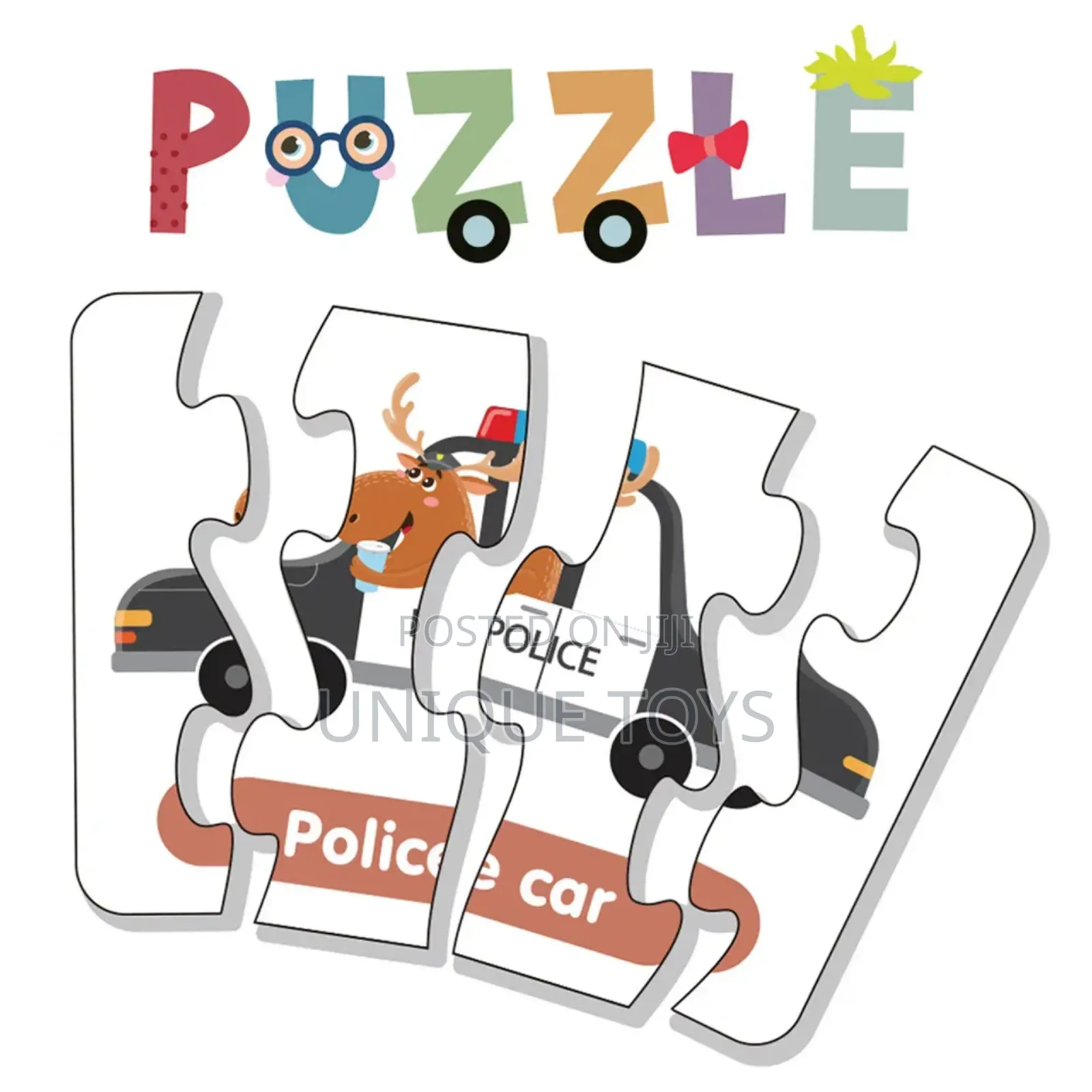 Little Story 20-in-1 Matching Puzzle: 20 Cards, 80 PCS