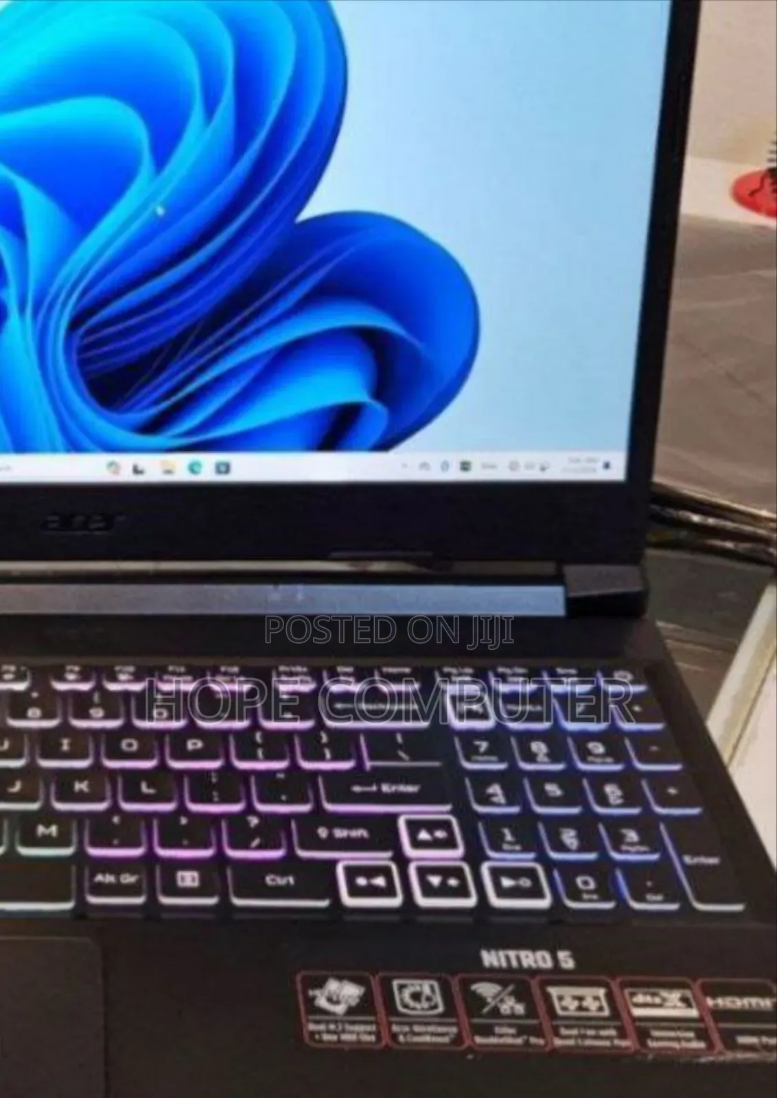 New Laptop Acer Nitro 5 16GB Intel Core I7 SSD 512GB